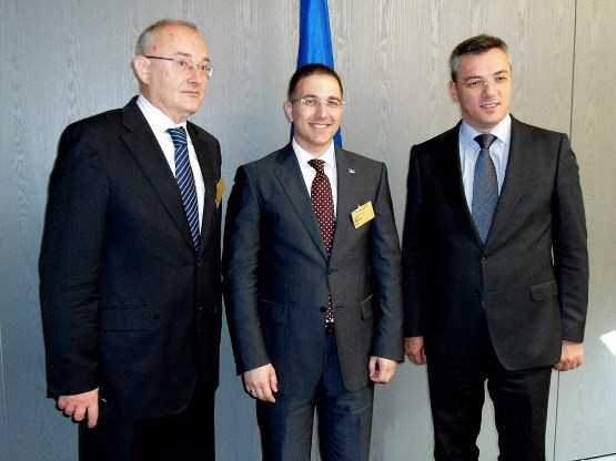 Predsjedavajući Predstavničkog doma dr. Božo Ljubić i zamjenik predsjedavućeg Doma naroda Ognjen Tadić razgovarali sa predsjednikom Narodne skupštine Republike Srbije